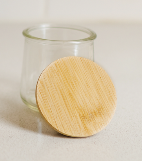 Bamboo Jar Lids (3 sizes, including OUI jar lids)